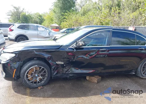 2012 BMW 750Li xDrive from USA, damaged, VIN WBAKC8C5XCC437820